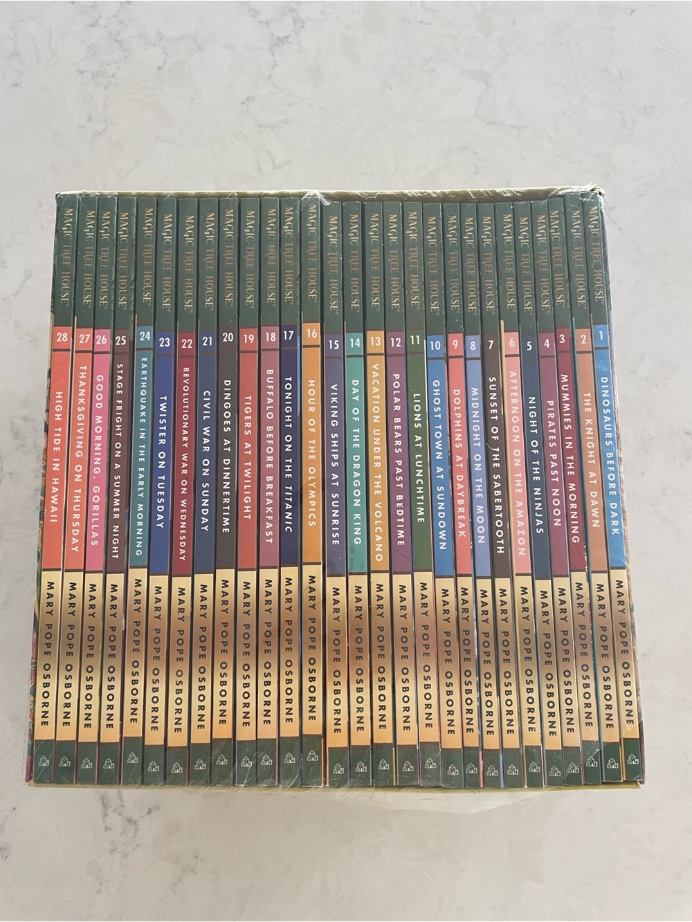 Magic Tree House Boxed Set - A Library of Books 1-28 by Mary Pope Osborne - Picture 2 of 4